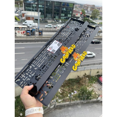 Garlfield Özel Tasarım Lüks Pleksi Plakalık